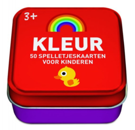 50 spelletjeskaarten voor kinderen | kleur