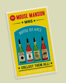 The Mouse Mansion Company | flessen set 4st