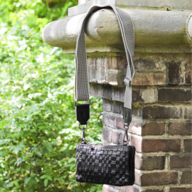 Bear Design Bag strap gita  beige zwart
