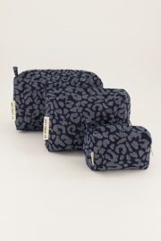 My Jewellery denim toilettas set met animal print