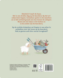 Boek Little Dutch boek mijn flapjesboek boerderij | karton