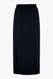 zusss satijnen twill rok donkerblauw