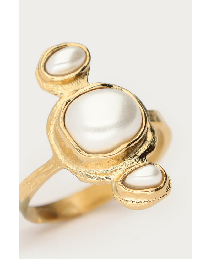 My Jewellery Ring met verticale imitatieparels