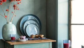 Pip studio schaal geëmailleerd | lichtblauw 30cm