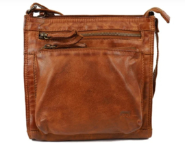 Bear Design schoudertas 'Davita' cognac