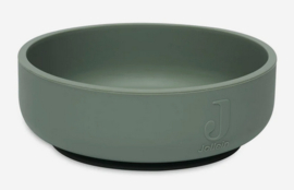 jollein siliconen kom | ash green