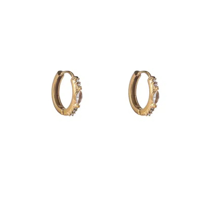 Go Dutch Label  oorbel strass