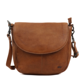 Bear Design schoudertas 'Len' cognac