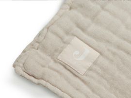 jollein deken wieg | wrinkled cotton nougat