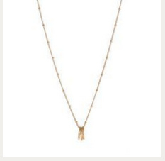 Go Dutch Label ketting long ronds Necklace - 14k