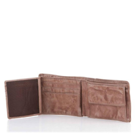 Bear Design cow lavato leren billfold | hazelnoot