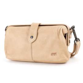 Bear Design clutch/dokterstasje 'Rio' beige