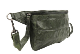 Bear Design heuptasje  | groen croco