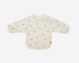 Jollein slab waterproof met mouwen rosehip