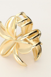 My jewellery gouden bloemen haarclip