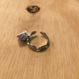 My Jewellery ring | verstelbare ring bolletjes zilver.