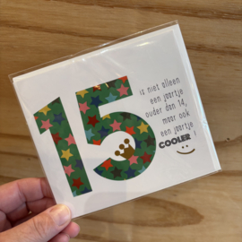 Ages & Ages kaart 15 jaar