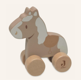 Jollein Houten Paard op wielen - Nostalgic Ride