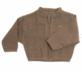 Snoozebaby riffle bomber | woven nuts square