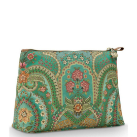 Pip Studio Toilettas Caryn Cosmetic Bags Combi Jabali Green