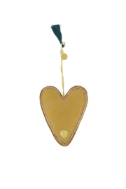 zusss kerst hanger hartje oker