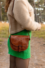 Bear Design schoudertasje 'Gigi' | cognac