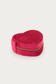 My Jewellery Bold velvet roze sieraden doos