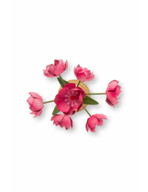 Pip Studio Deco Flower Metal Pink 36cm