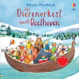 Boek Het dierenorkest speelt Beethoven | geluidenboekje karton