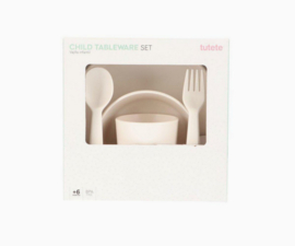 tutete servies set ivoor