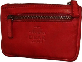 Bear Design sleuteletui | rood