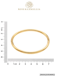 rose en camellia bangle