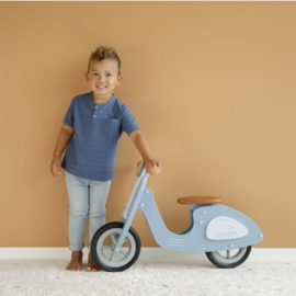 Little Dutch | Loopscooter Blauw