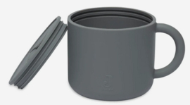 jollein siliconen snackcup | storm grey