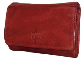Bear Design kleine portemonnee | rood
