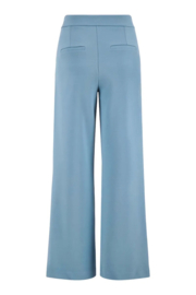 zusss broek met elastaan grijsblauw