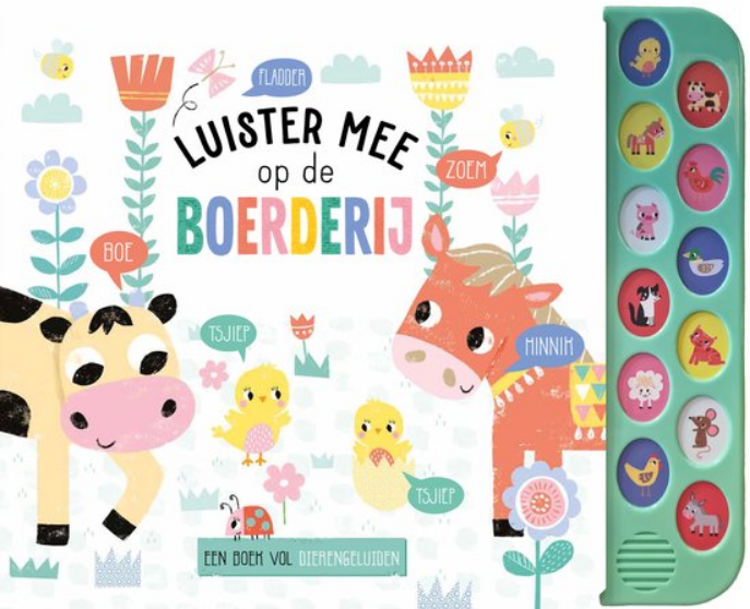 Luister mee in de tuin  | geluidenboekje