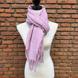 Just a touch sjaal pink