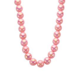 biba ketting chunky kralen roze