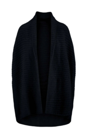 zusss mouwloos vest donkerblauw