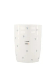 Zusss koffiemok hartjes lieve oma