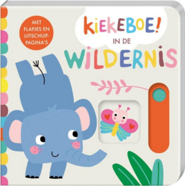 Kiekeboe in de wildernis | karton flapjesboekje