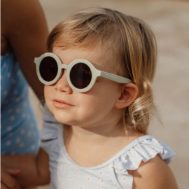 Little Dutch Kinderzonnebril | rond groen