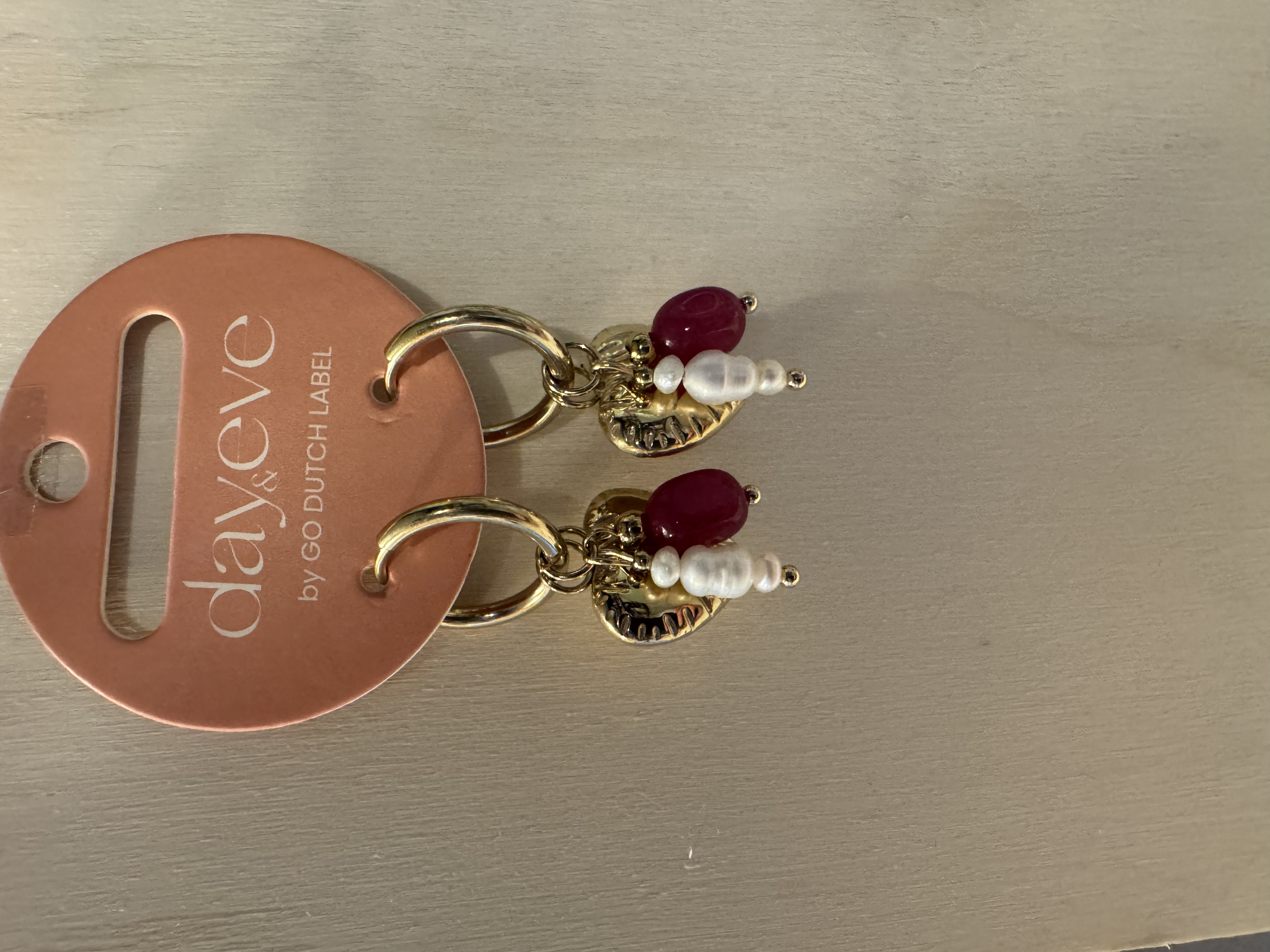 Go Dutch Label oorbellen summerhoop - 14k
