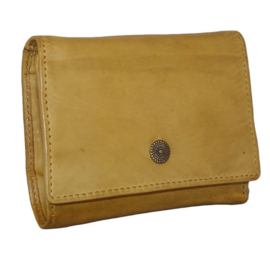 Bear Design portemonnee 'Chelsea' | okergeel
