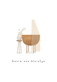 wenskaart klein liefs | hoera een kleintje