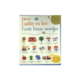 Boek Usborne Luister en Leer Eerste Franse woordjes