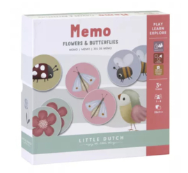 Little Dutch spel memory | flowers & butterflies