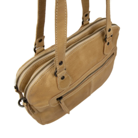 Bear Design handtas/schoudertas 'Lieke' cognac