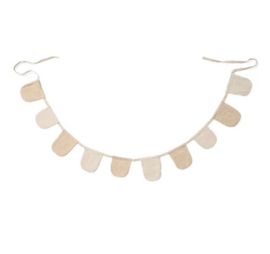 Little Dutch Slinger met vlaggetjes  - Beige - Newborn Naturals